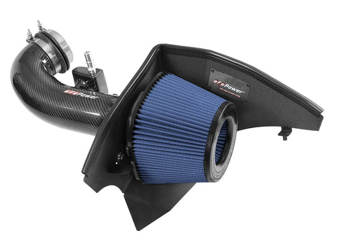 aFe Track Series Carbon Fibre Cold Air Intake System (Camaro SS V8 2016+) w/Pro 5R Filter — fits Chevrolet Camaro G...