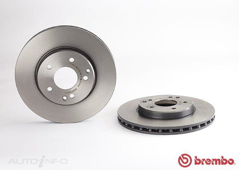 Brembo Disc Rotor Front Mercedes-Benz C203 W203 00-On - 09.8411.11