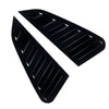 2x Gloss Black Rear Window Louvers (Pair) to suit Subaru Impreza WRX — image 2