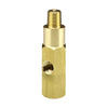 Various Applications Oil Pressure Gauge Adapter 1/8-Inch NPT Male & Female Thread Suitable