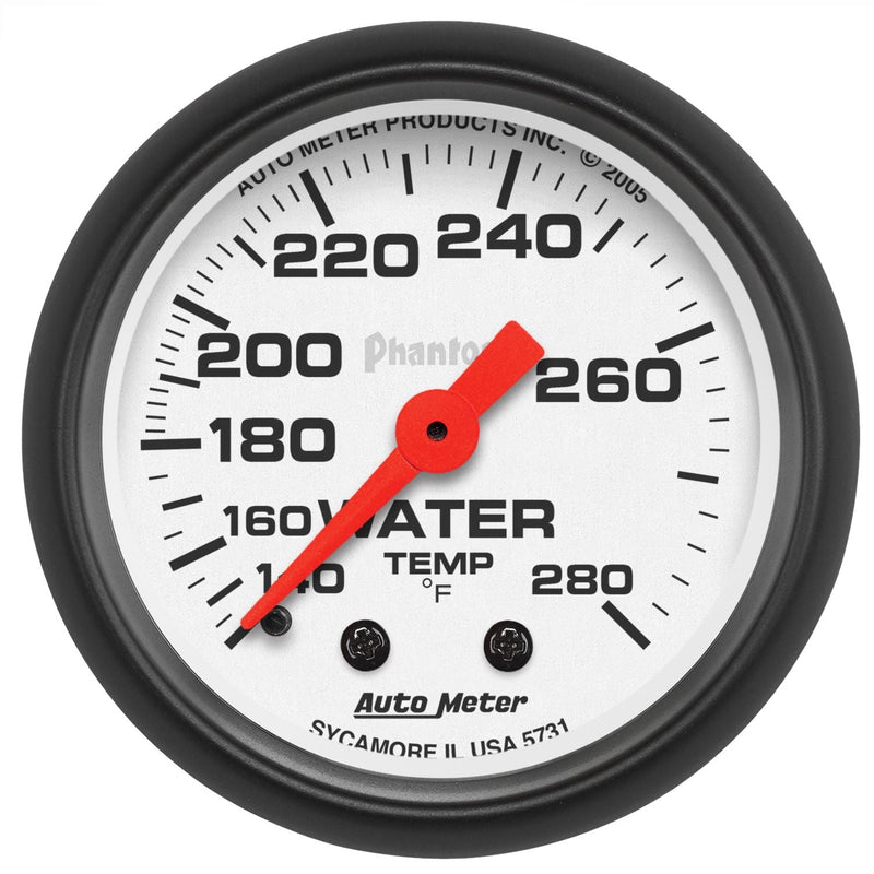 AutoMeter Phantom 2-1/16in Water Temp AU5731
