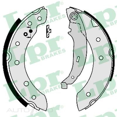 LPR Brake Shoes Rear Renault Clio MG3 - 07130