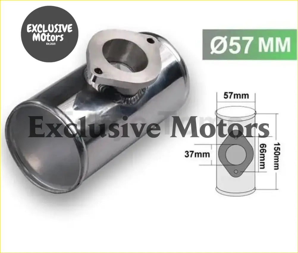 57MM 2.25’’ BOV BLOW OFF VALVE FLANGE T MOUNTING PIPE TK-BOV02FP57 - Turbo & Performance