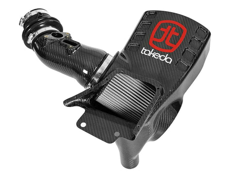 aFe Black Series Carbon Fibre Cold Air Intake System (Civic Type R 2017+) w/Pro DRY S Filter
