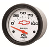 AutoMeter 2-5/8in Elect Oil Press 100PSI AU5827-00406