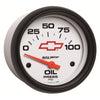 AutoMeter 2-5/8in Elect Oil Press 100PSI AU5827-00406
