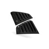 Rear Window Louver Decoration Trim (Pair) to suit VW Golf 6 Golf 7 Glossy Black — image 4