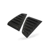 Rear Window Louver (Pair) to suit VW Golf 6 Golf 7 Matte Black Side Triangle Trim — image 3