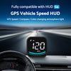 Digital Speedometer GPS HUD Head-Up Display to suit Car With MPH Overspeed — image 2