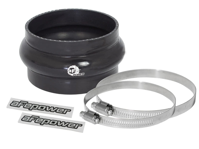 aFe Silicone L Hump Coupling Kit - 4" ID x 2.5"