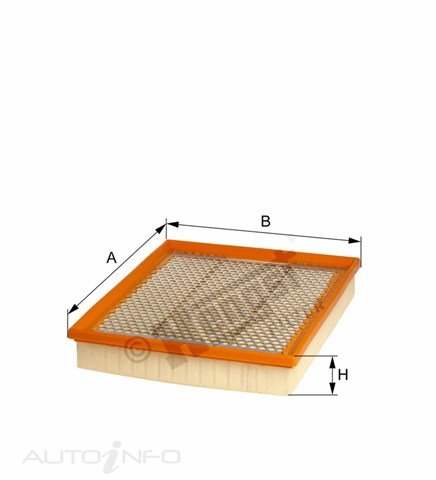 Hengst Air Filter CA9652 Holden Opel Vectra - E475L