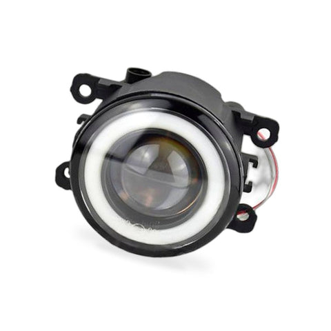 LED Angel Eye Projector Fog Light (Pair) to suit Ford Edge 2015-2018 Yellow White — image 2