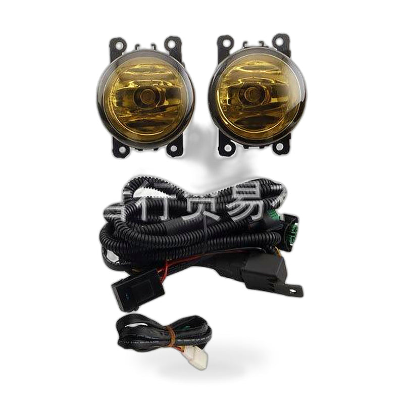 LED Angel Eye Projector Fog Light (Pair) to suit Ford Edge 2015-2018 Yellow White — image 1