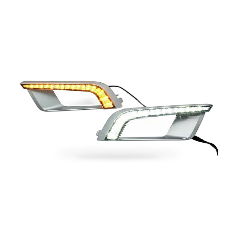 LED Fog Light Cover DRL Turn Brake Light to suit Ford Ranger 2015-2016 — image 1