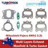 Mitsubishi Pajero 4M41 3.2L VT13 Permaseal Exhaust Manifold&Turbo Gasket