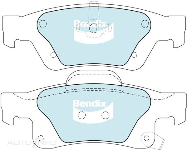 Bendix Brake Pads Rear Jeep Gran Chero - DB22174WD