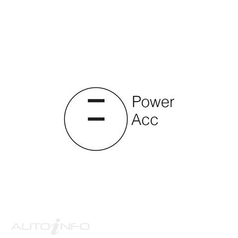 Narva Off/on Rocker Switch - 62055BL