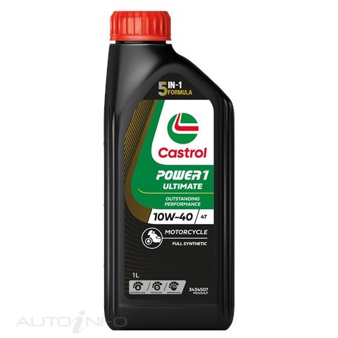 Castrol POWER1 Full Syn 4T 10W-40 - 3434507