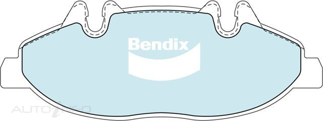 Bendix Brake Pads Euro Front Mercedes-Benz Vito - DB1965EURO+