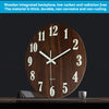 12'' Luminous Wall Clock to suit Home Bedroom Living Room — image 6