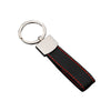 Black Key Ring Keychain With Metal & PU Leather to suit Volkswagen Golf — image 5