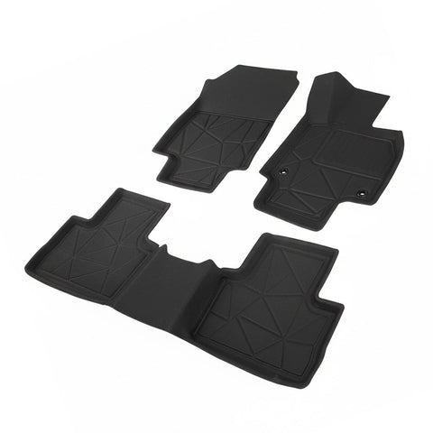 Front & Rear Car Rubber Floor Mats to suit Toyota RAV4 — image 1