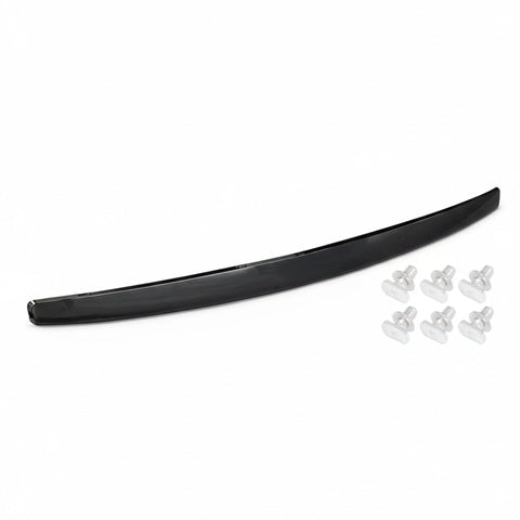 Black Chrome Front Bonnet Hood Trim to suit Isuzu D-Max — image 1
