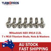 Mitsubishi ASX 4N14 2.2L Titanium Turbo Charger Stud Kit