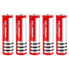 2x 5x 3.7V 6800mAh Li-ion Rechargeable Battery (Pair) to suit Flashlight Torch — image 1