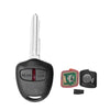 2 Buttons 433MHz Remote Car Key to suit Mitsubishi Outlander — image 5
