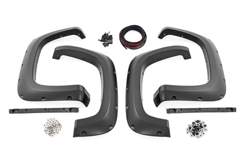 Pocket Fender Flares Chevy Silverado 2500 HD/3500 HD 2WD/4WD (2020-2025)