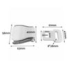 Universal Aircraft Airplane Buckle Safety Seat Belt Extension Strap to suit — image 3