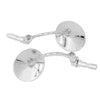 Chrome Round Rearview Bar End Mirror to suit Motorcycle — image 5