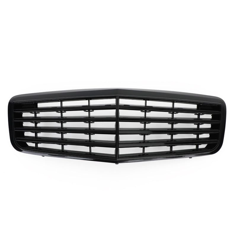Mercedes Benz W211 E350 / 500 AMG Front Bumper Grille Gloss Black (2007-2009)