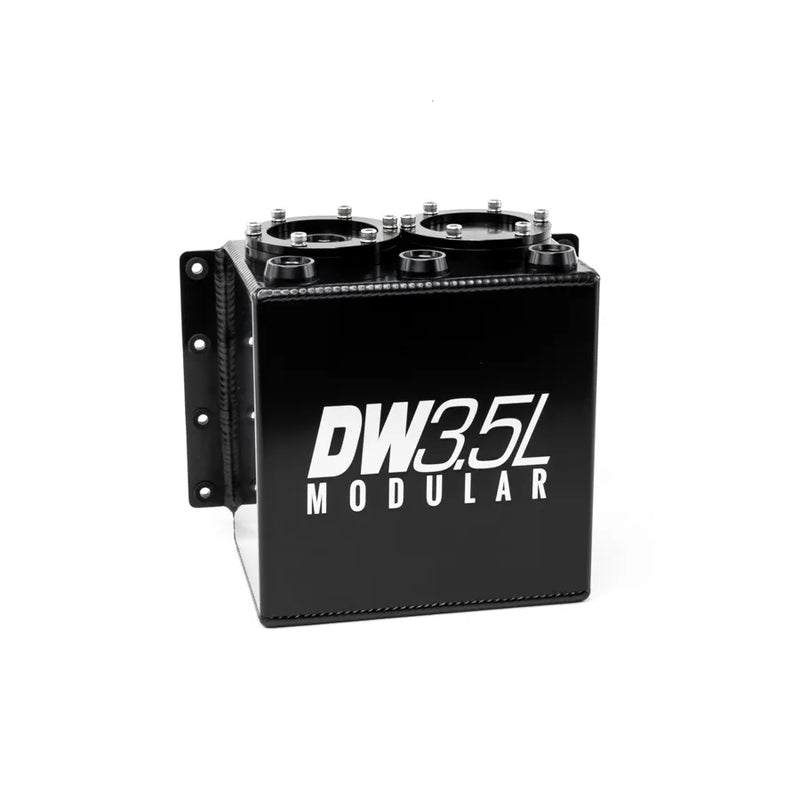 Deatschwerks 3.5L Surge Tank to Suit 1 or 2 350il In-Line Fuel Pumps