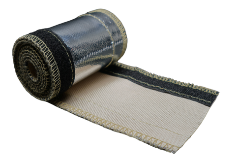 Deatschwerks 3Ft. of Reflective Heat Protection Sleeving for -8 AN Hose