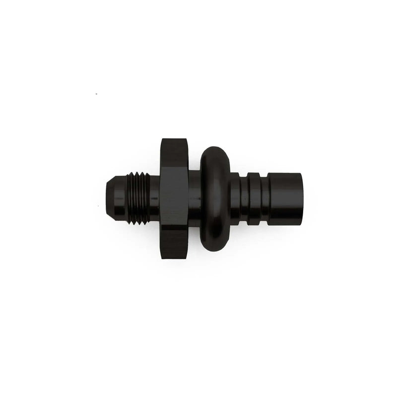 Deatschwerks 6AN to 1/2 EFI Quick Connect Adapter Anodized Matte Black