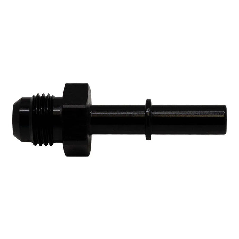 Deatschwerks 6AN to 5/16 EFI Quick Connect Adapter Anodized Matte Black