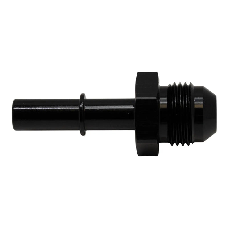 Deatschwerks 8AN to 3/8 EFI Quick Connect Adapter Anodized Matte Black