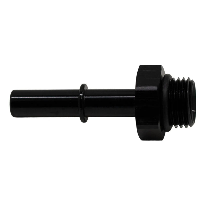 Deatschwerks 6AN to 5/16 EFI Quick Connect Adapter Anodized Matte Black