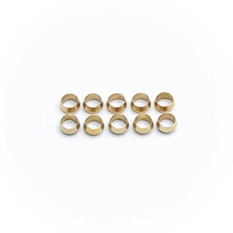 Deatschwerks Replacement Hard Line Compression Olives - 5/16" - 10 Pack