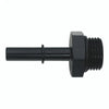 Deatschwerks 8AN to 5/16 EFI Quick Connect Adapter Anodized Matte Black (image 2)