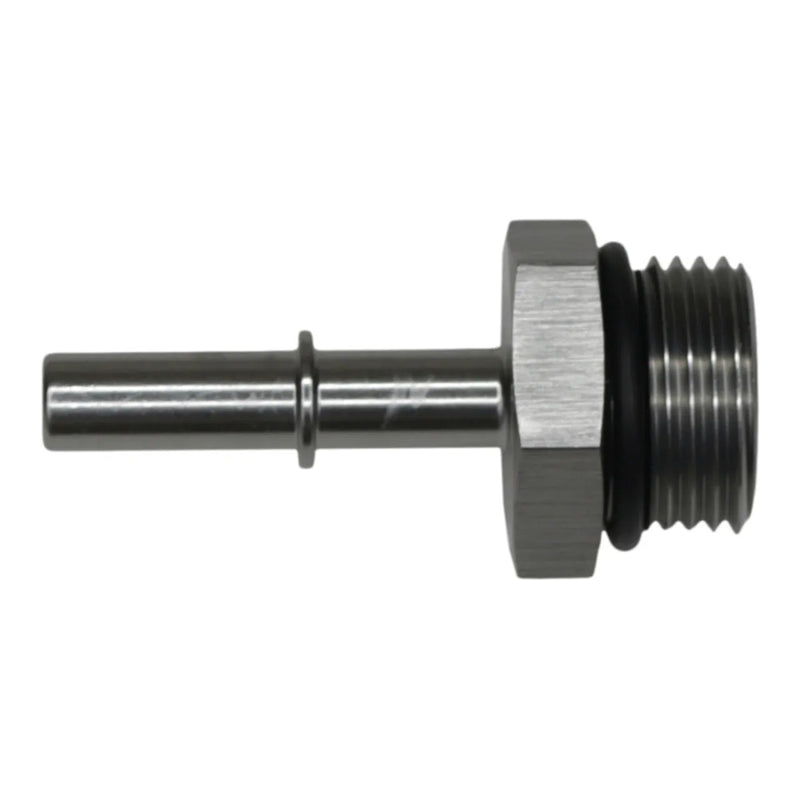 Deatschwerks 10AN to 5/16 EFI Quick Connect Adapter Anodized DW Titanium