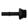 Deatschwerks 10AN to 3/8 EFI Quick Connect Adapter Anodized Matte Black (image 2)