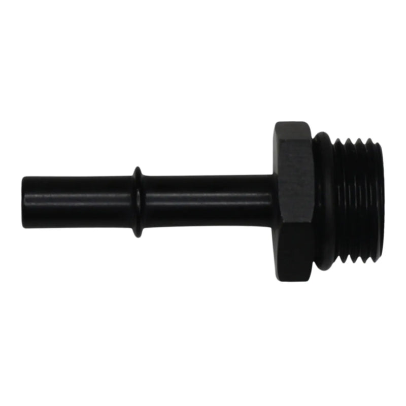 Deatschwerks 10AN to 3/8 EFI Quick Connect Adapter Anodized Matte Black