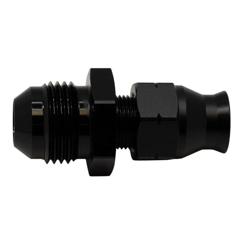 Deatschwerks 8AN to 5/16 Hardline Compression Adapter Anodized Matte Black