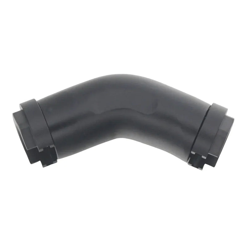Deatschwerks 3/8" Female EFI Quick Connect to 3/8" Female EFI Quick Connect Adapter Anodized Matte Black - Curved