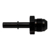 Deatschwerks 8AN to 5/16 EFI Quick Connect Adapter Anodized Matte Black