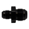 Deatschwerks 8AN to 6AN Reducer Straight Anodized Matte Black