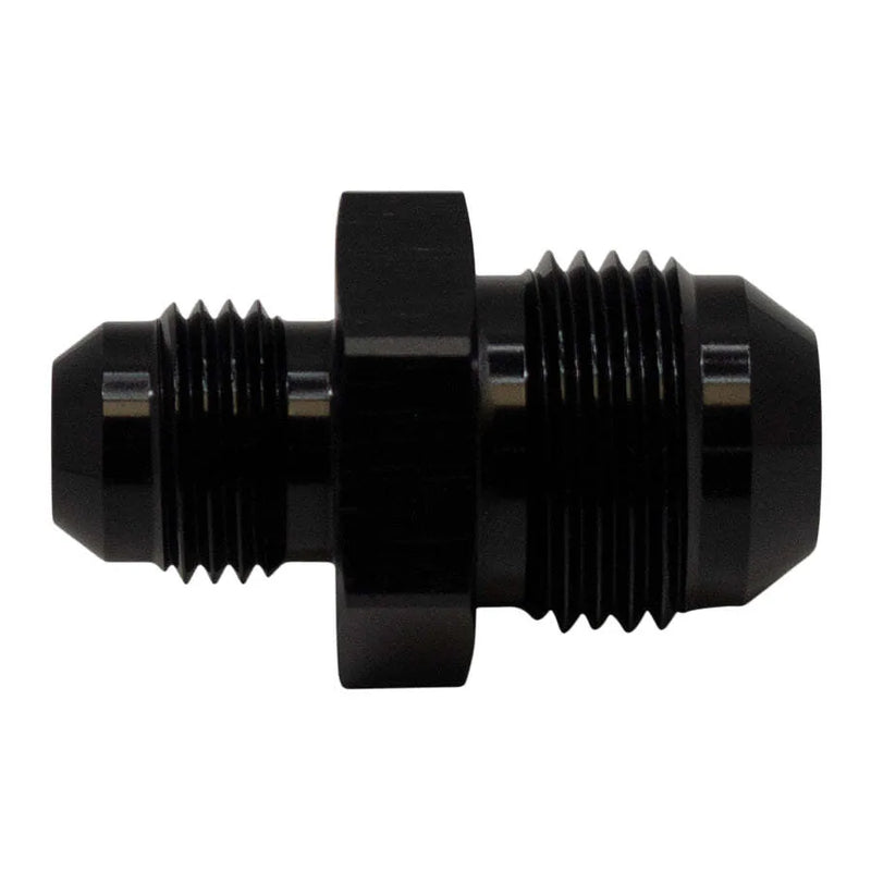 Deatschwerks 8AN to 6AN Reducer Straight Anodized Matte Black